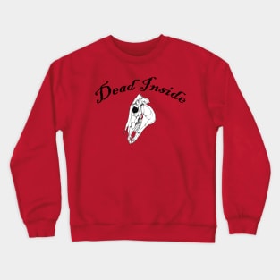 Dead Inside Horse Skull Crewneck Sweatshirt